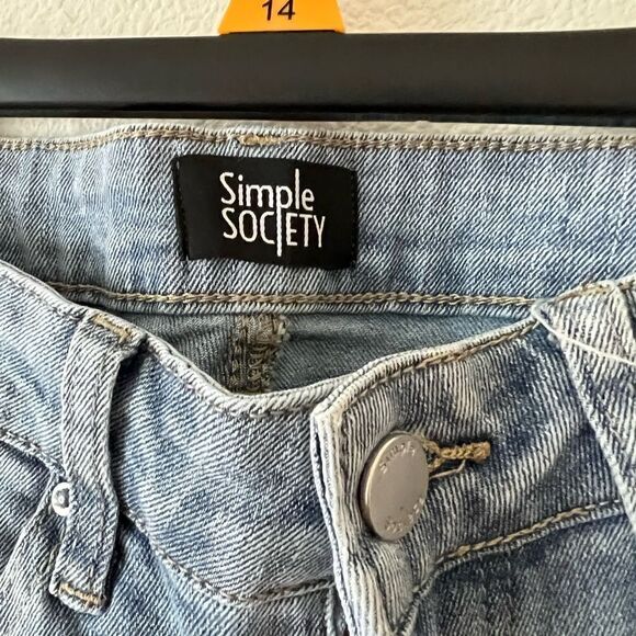 Simple Society Flare Low-Rise Fit Jeans 5/27 - Picture 6 of 7